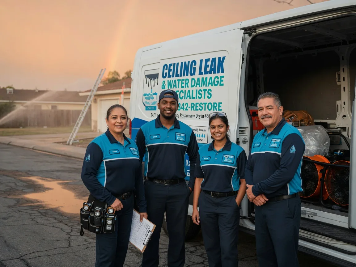 Ceiling Leak Cleanup company in Livingston, IL